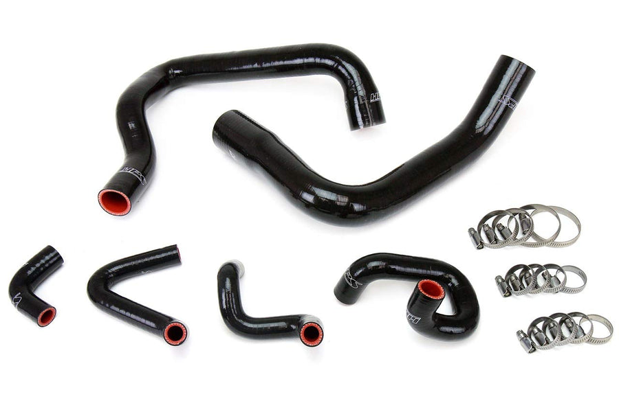 Black HPS 57-1010-BLK Silicone Radiator Coolant/Heater Hose Kit