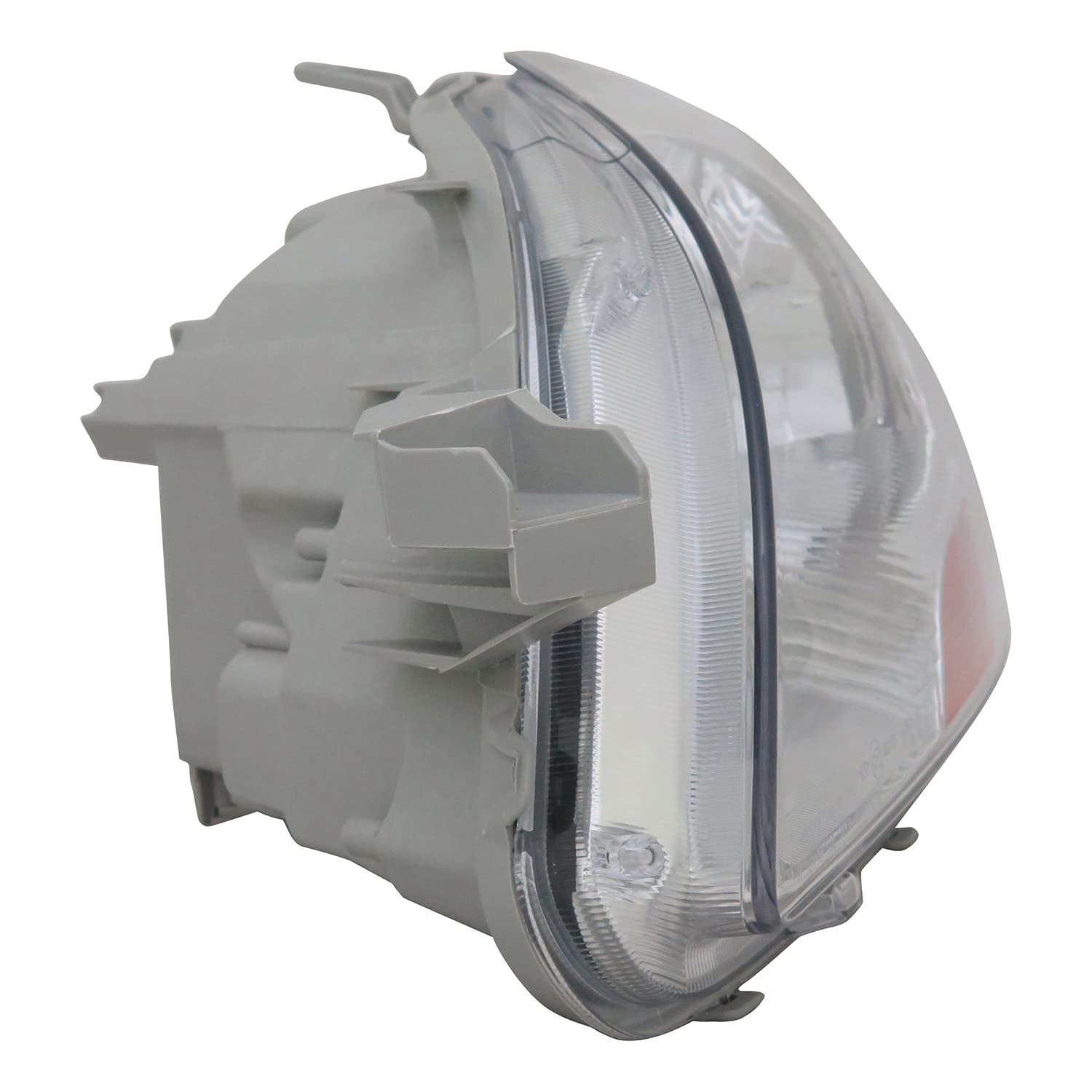 Left TYC Headlight Assembly Compatible with 2007-2011 Toyota Yaris
