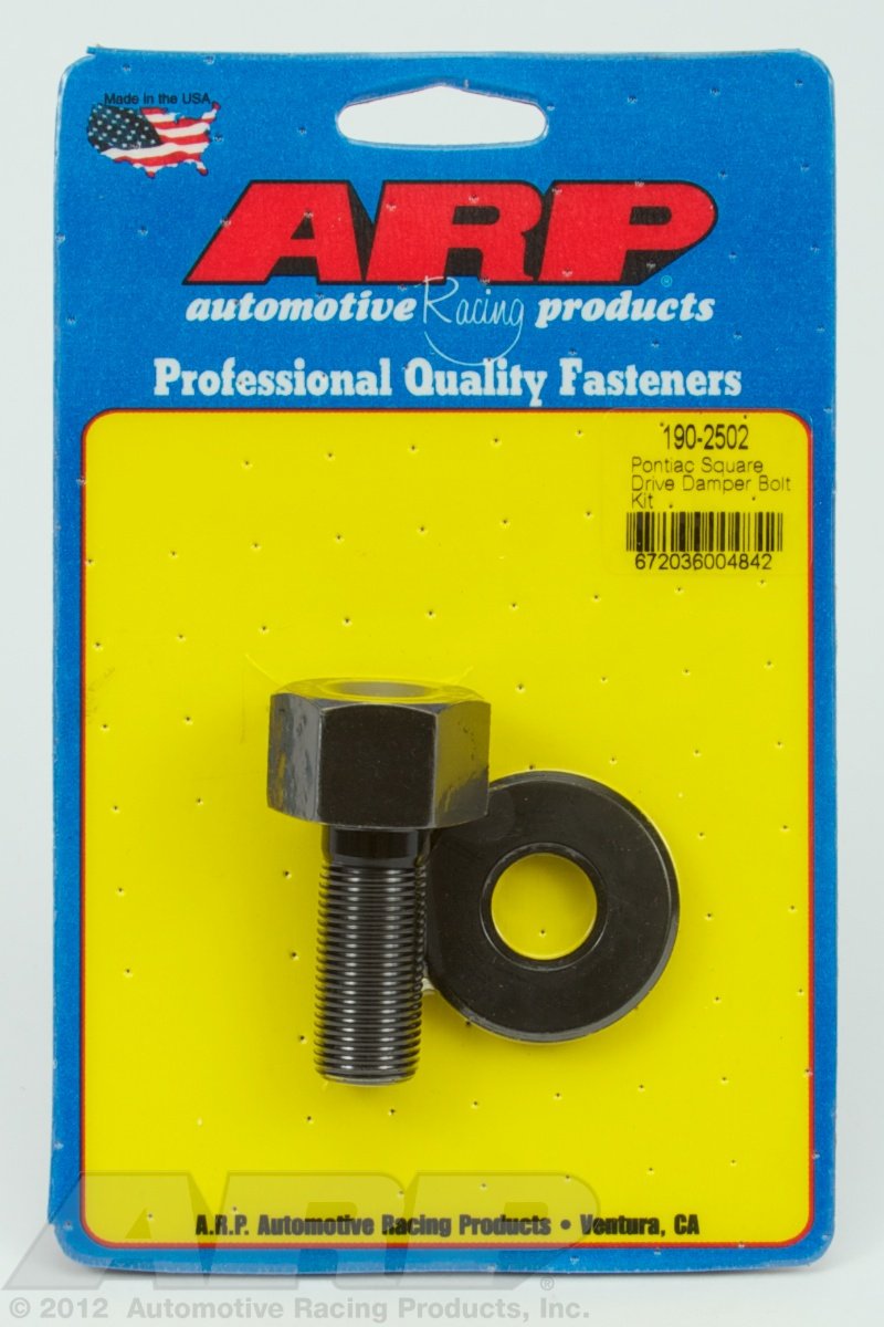 ARP Square Drive 190-2502 Damper Bolt Kit