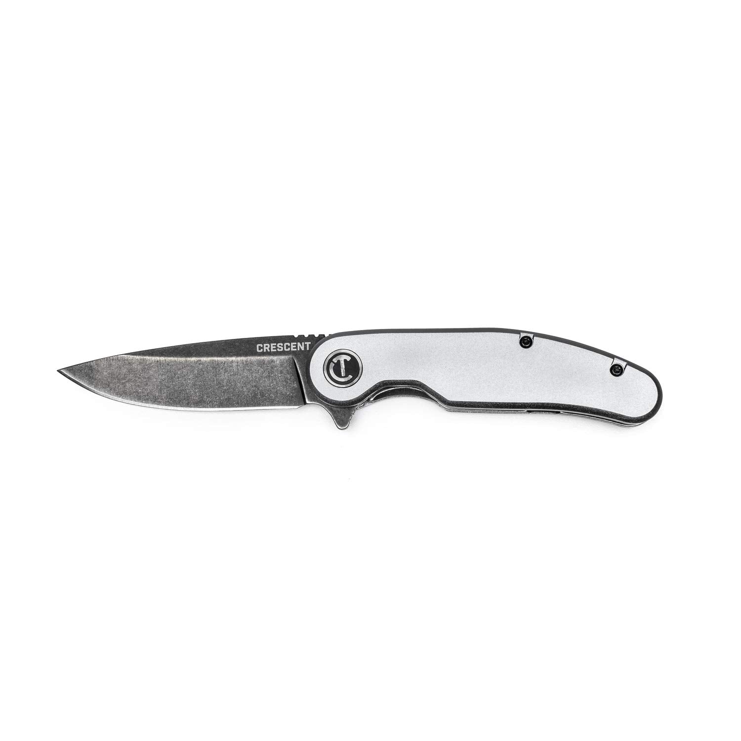 Crescent 3-1/4 Inch Aluminum Handle Drop Point Pocket Knife - CPK325A