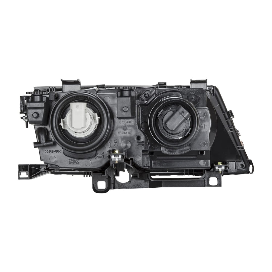 Left TYC Headlight Assembly Compatible with 2002-2005 BMW 3 Series