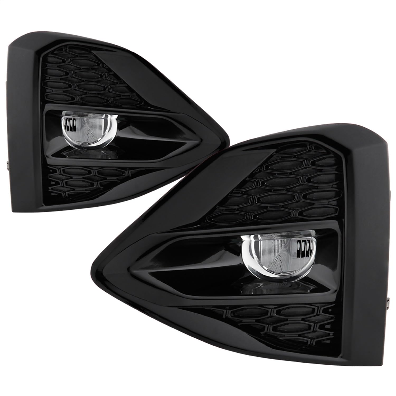 Nissan Maxima 2009-2021 Spyder 5087096 Full LED Fog Lights w/OEM Fit Switch - Clear