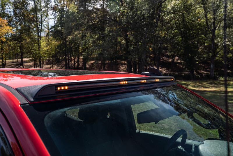 Aerocab / Marker Light Auto Ventshade [AVS] | Fits 2014 - 2018 Chevrolet Silverado 1500, GMC Sierra 1500, 1 pc. | Black - 698123