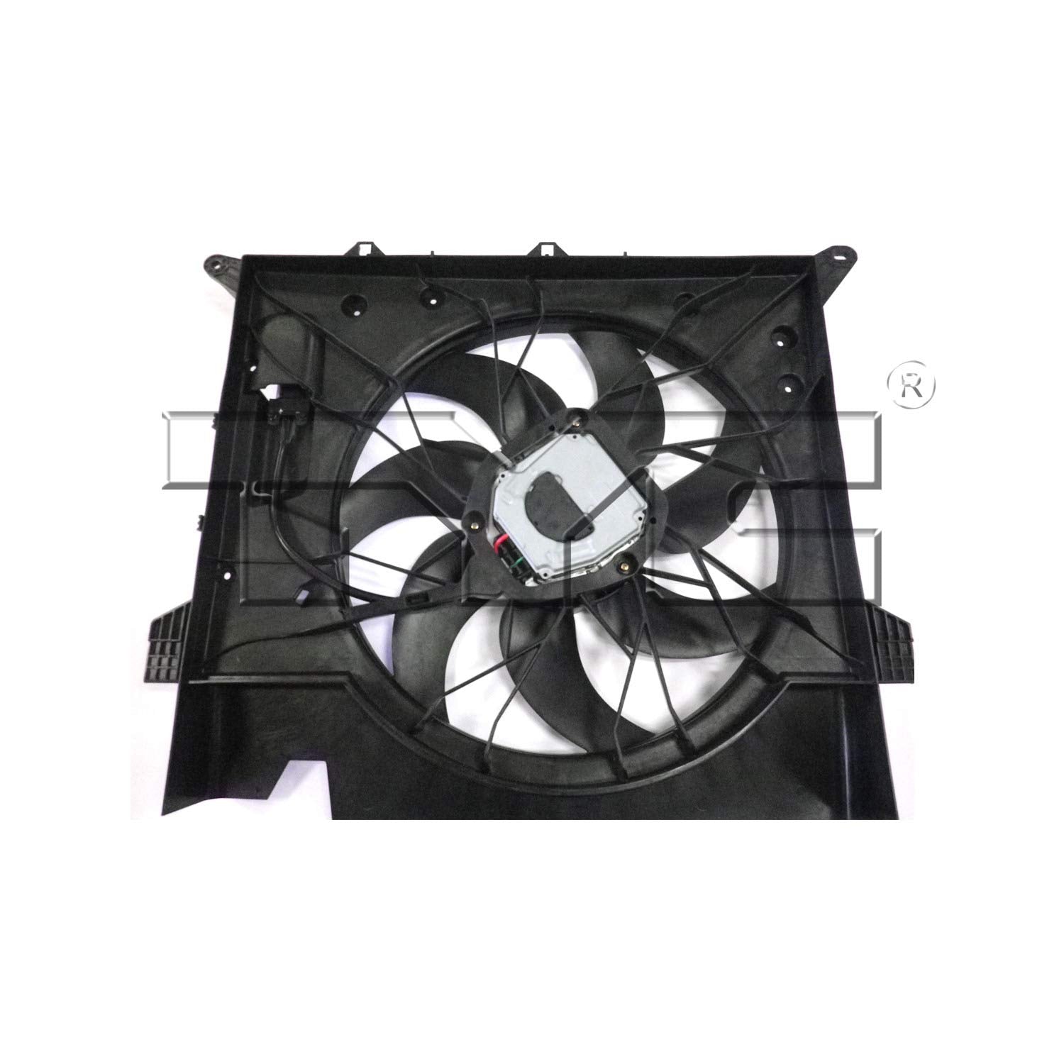 Compatible TYC 623120 with Volvo XC90 Replacement Cooling Fan Assembly, Black