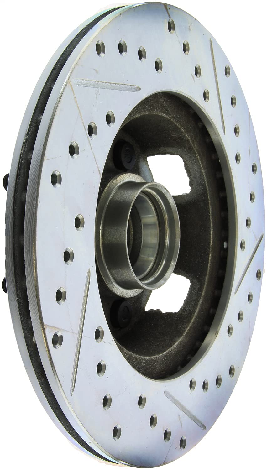 Right Stoptech 227.61053R Select Sport Drilled & Slotted Rotor