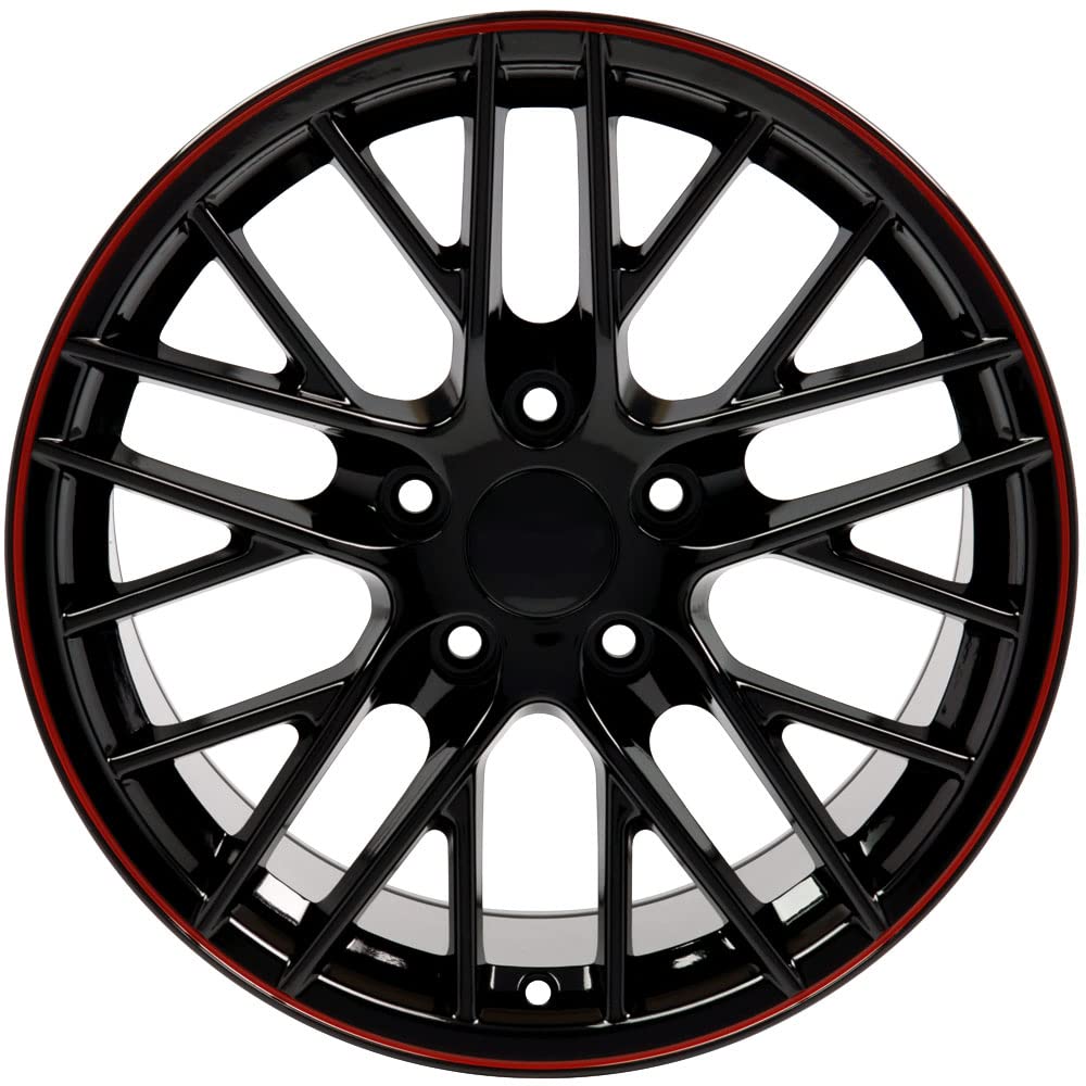 CV08A-17095-5475-54BR OE Wheels LLC Black Wheel Painted (17 x 9.5 inches /5 x 120 mm, 54 mm Offset)