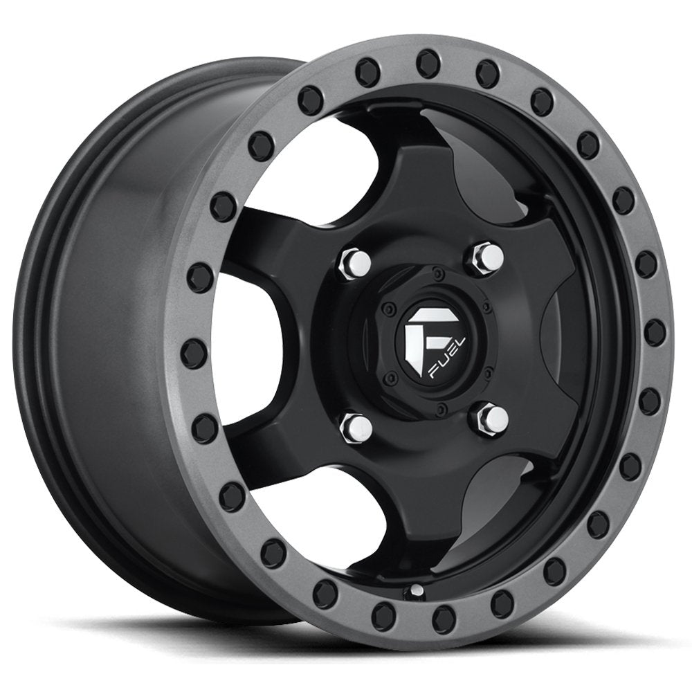 UTV Fuel D639 15X7 4X137 MT-BLK-GBR 55MM - D6391570A660