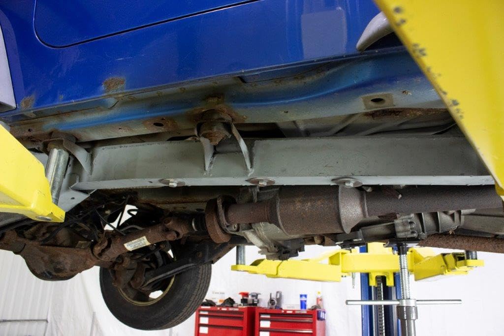 Frame Repair Kentrol RB3061L Full Center Section with Rear Control Arm Driver Side Fits Jeep Wrangler,Black