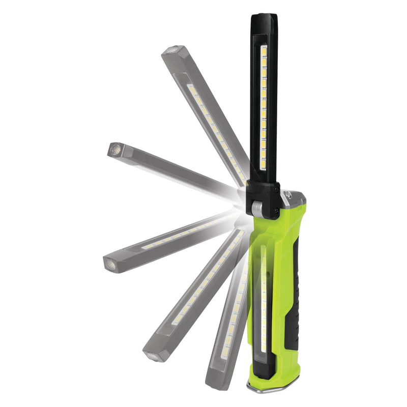 W2670 Performance Tool Double Sided Pivoting Light Bar with 800+ Lumens, Magnetic Base and Rechargeable Battery for Hands-Free Use in Confined Areas