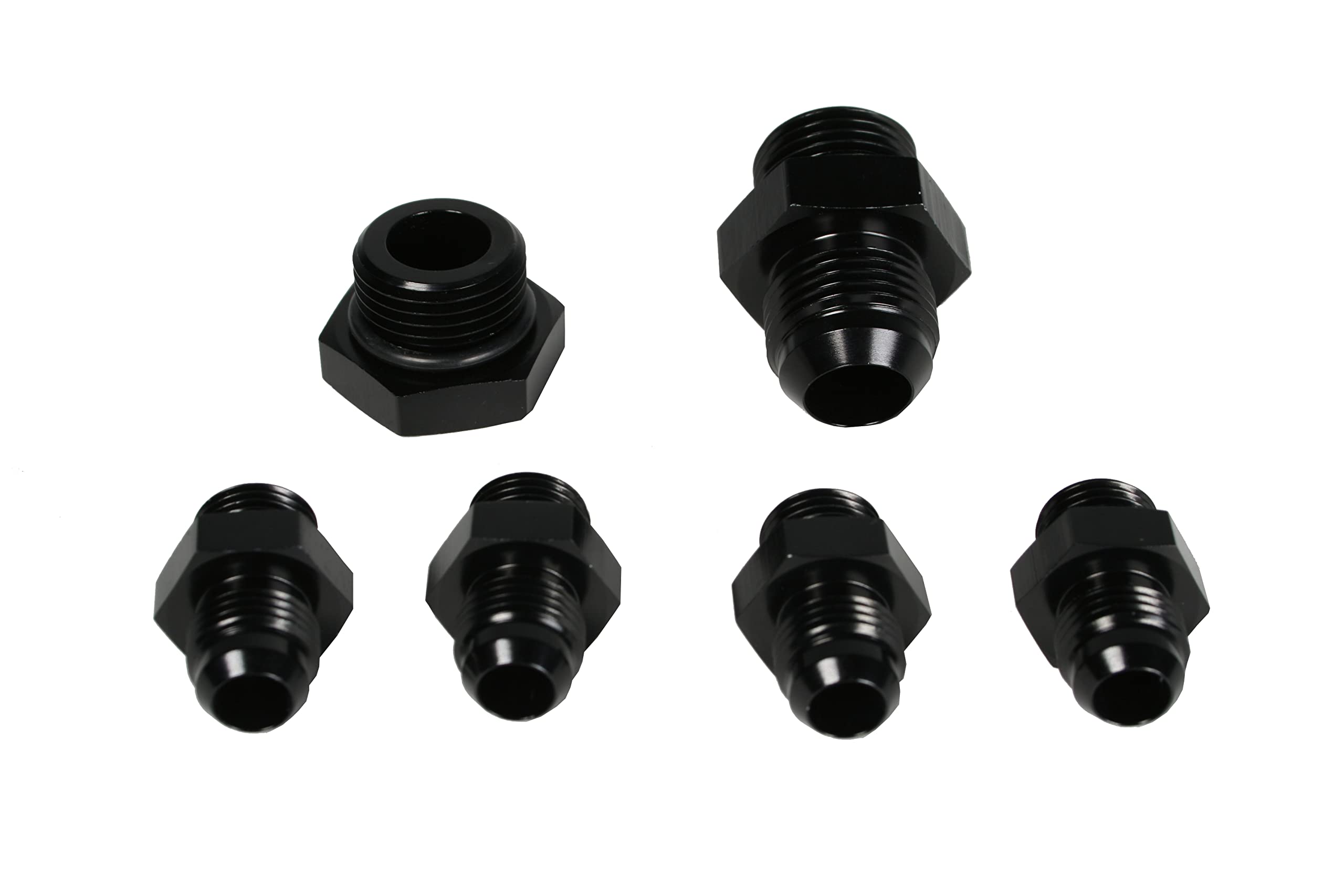 Fuel Pressure Regulator Fitting Kit Aeromotive 15202 for Dual Carburetor Systems