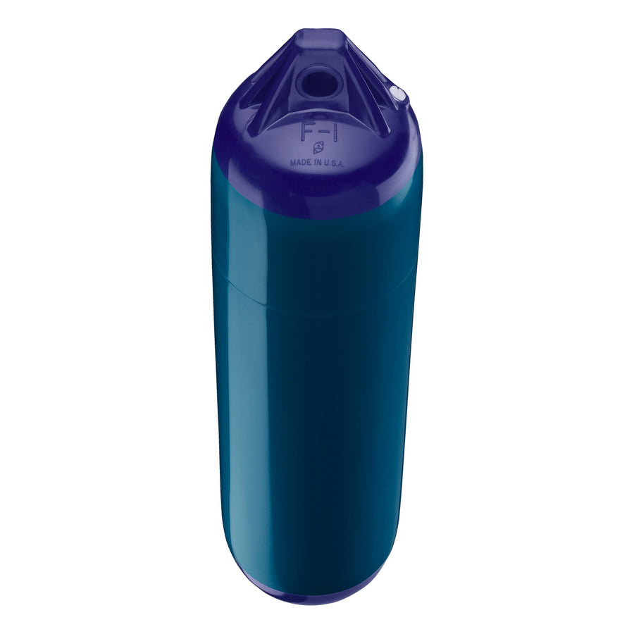 F-1 Standard Polyform Boat Fender Blue Ropehold - Catalina Blue