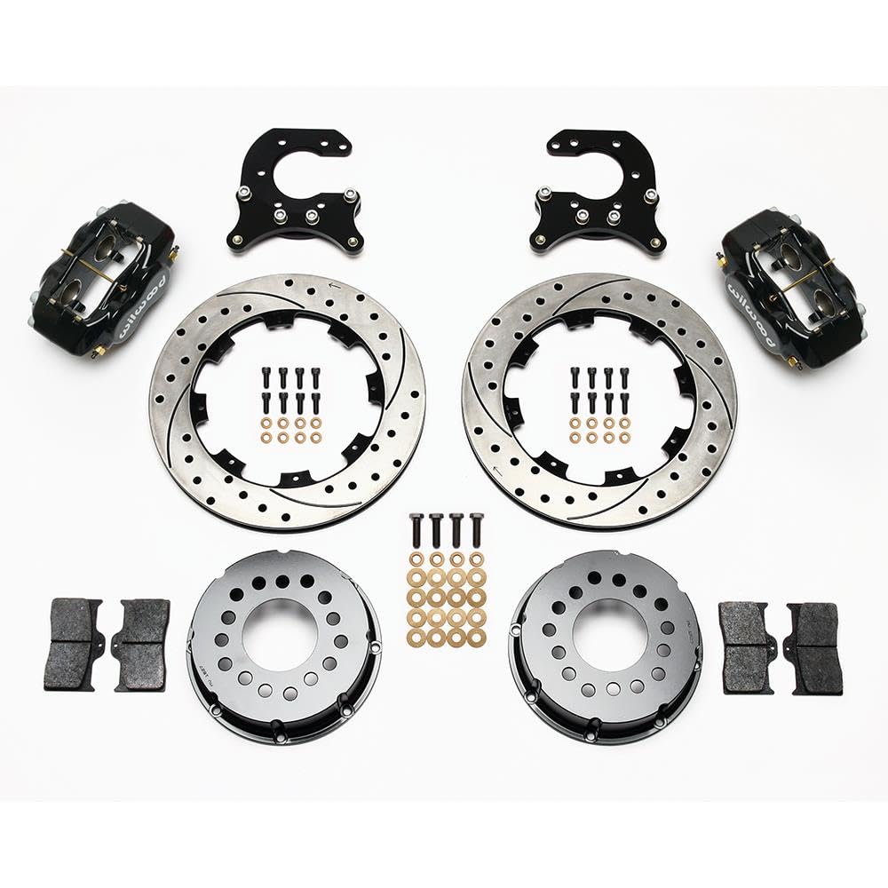 Pro-Series Wilwood Rear Brake Kit for Small Ford with 2.66" Offset