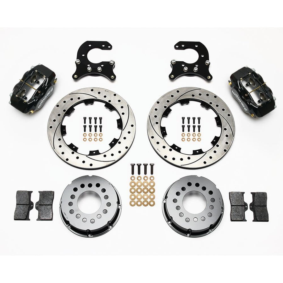 Pro-Series Wilwood Rear Brake Kit for Small Ford with 2.66" Offset
