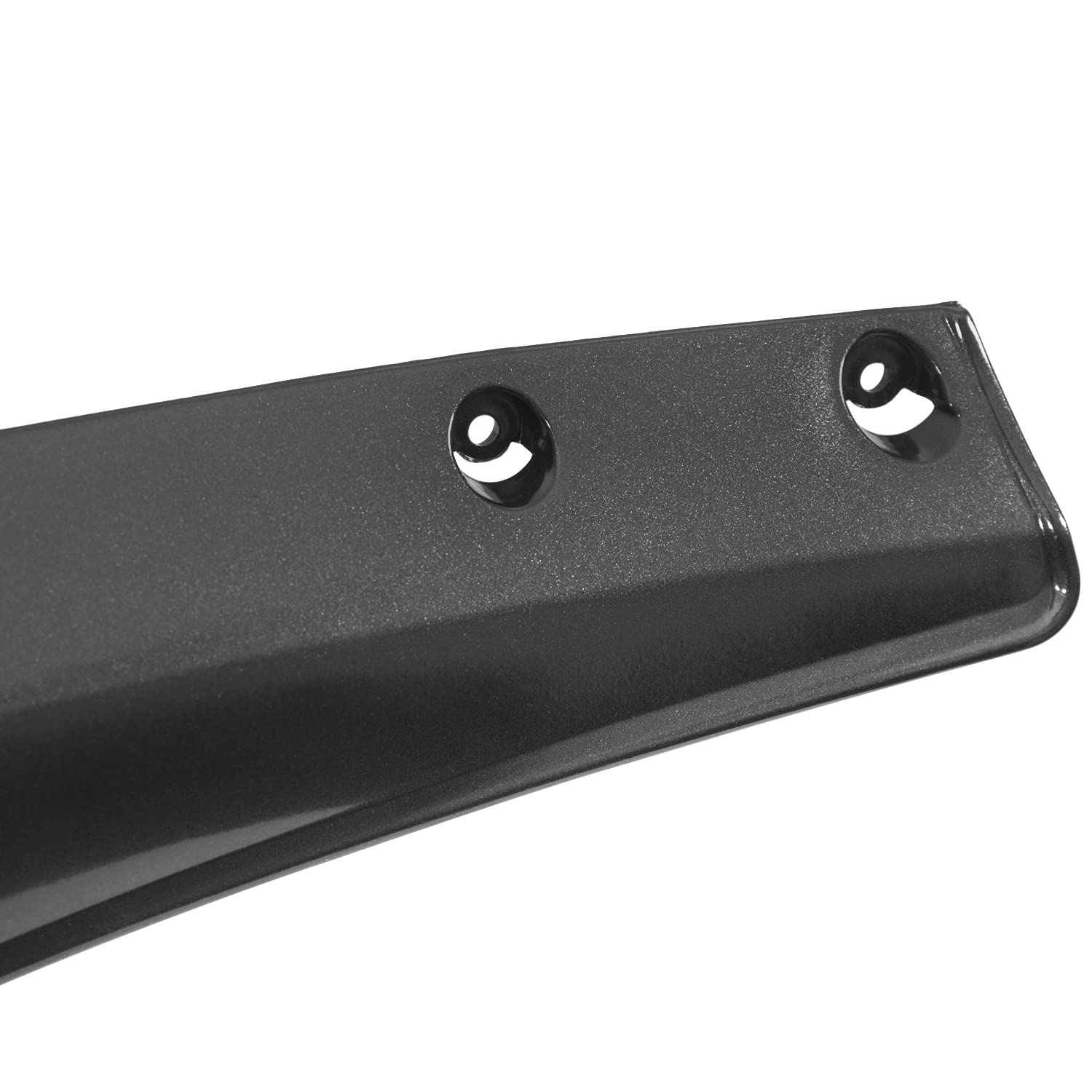 Front Bumper Canards Spec-D Tuning Black 2PC Compatible with 2014-2019 Chevy Corvette C7