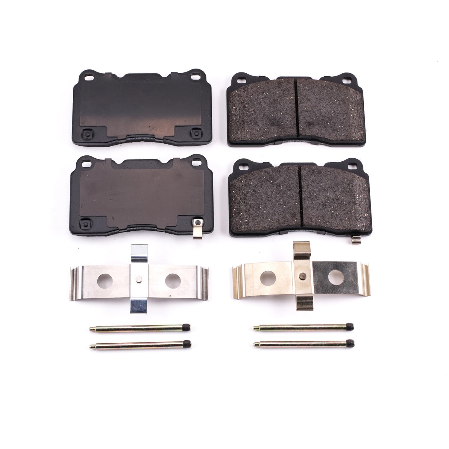 Power Stop Front Brake Kit For 2012-17 Buick Regal |Regal Sportback 2018 |Cadillac ATS 2013-15 |ATS 2017-19 |CTS 2004-07 |Cadillac CTS 2015-19 - Ceramic Brake Pads With Installation Hardware, 17-1001