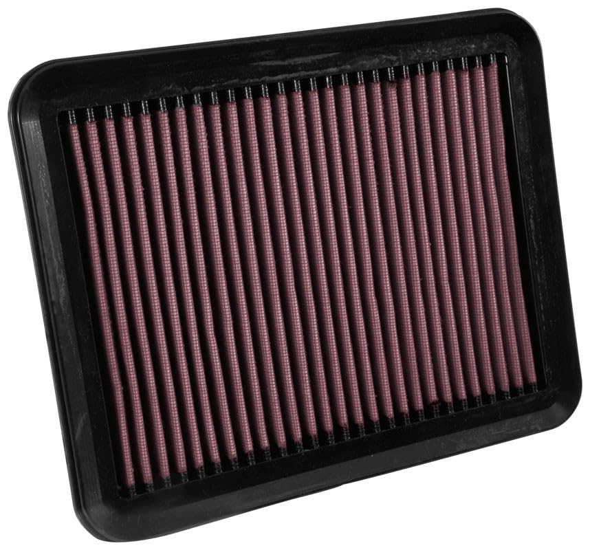 K&N Air Filter Engine: Increase Power & Towing, Washable, Premium, Replacement Filter: Compatible with 2015-2019 TOYOTA (Land Cruiser, Land Cruiser Prado), 33-3062