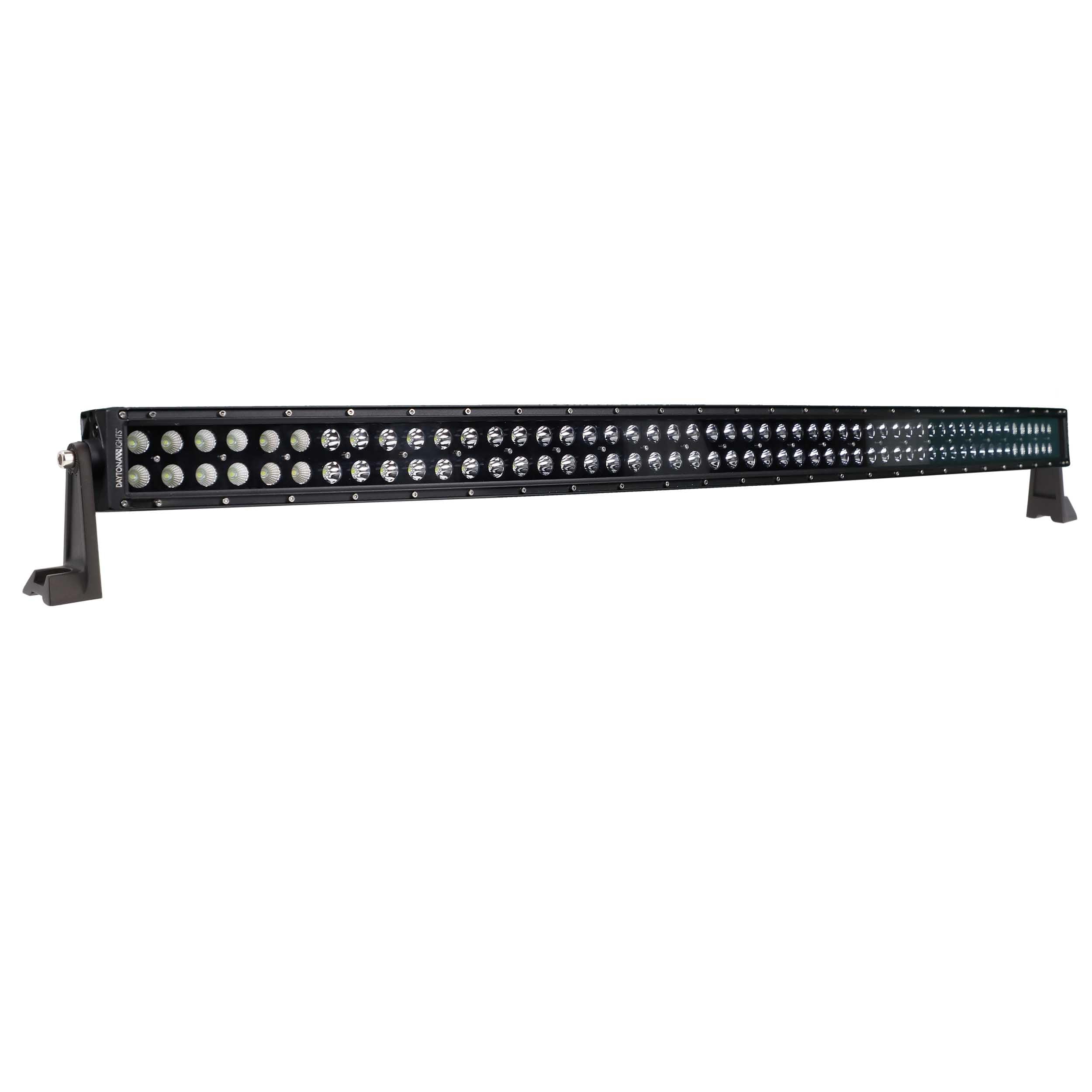 54" Curved Daytona Lights Blackout Dual Row LED Lightbar