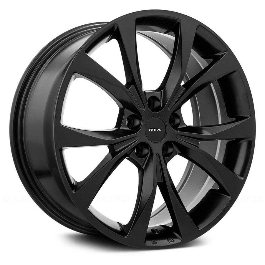 Custom RTX Wheel - 20x8.5, 40 Offset, 5x108 Bolt Pattern, 63.4mm Hub - Satin Black Rim