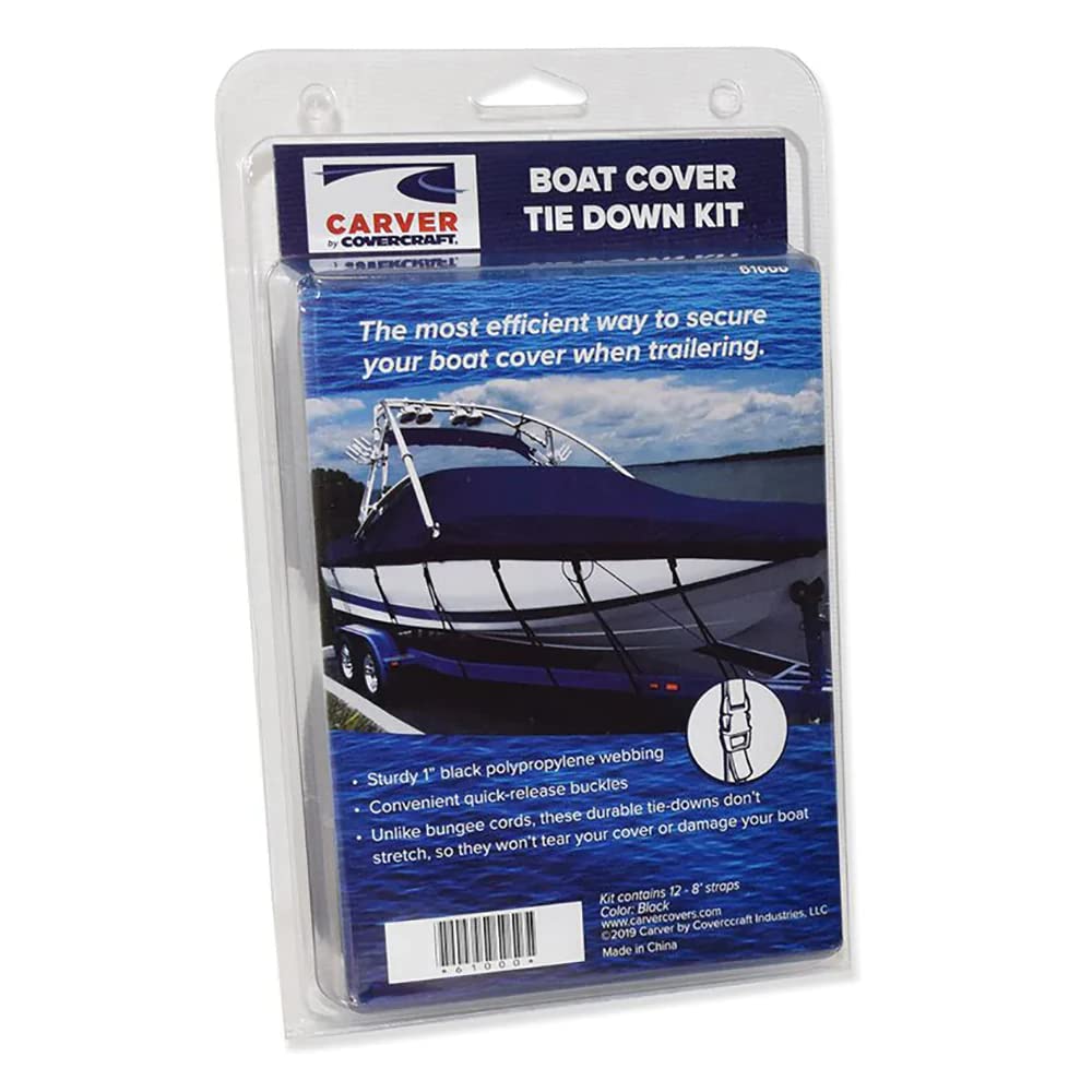CARVER Industries Boat Cover TIE-Down KIT Boating Accessories