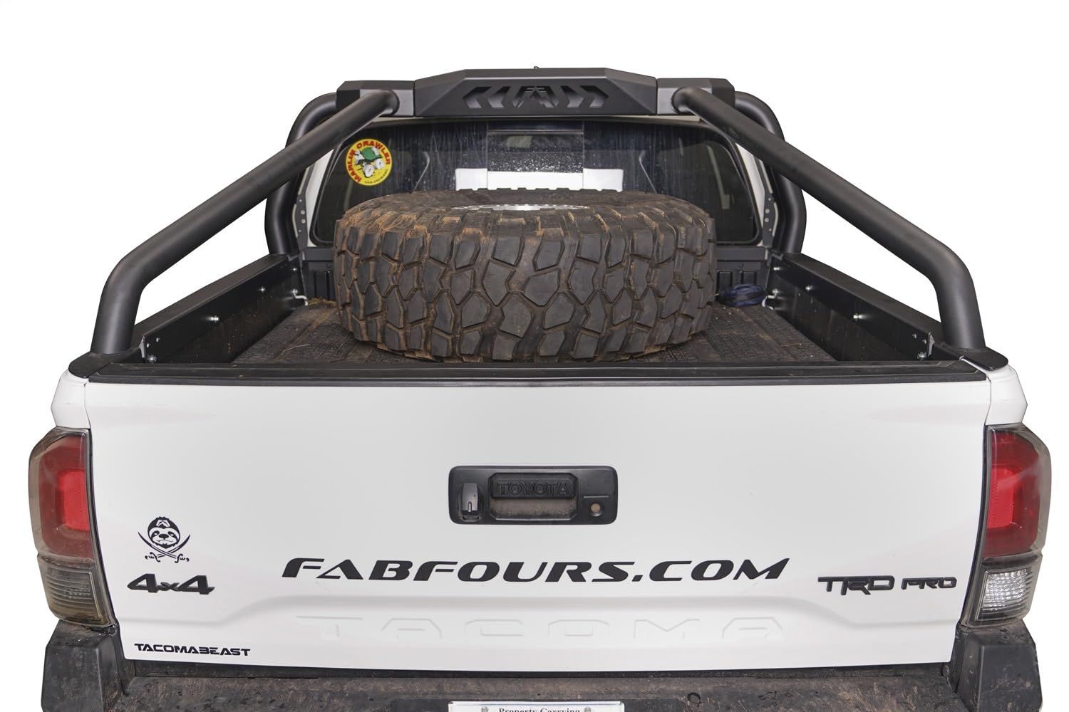 Sport Rack Fab Fours TTSR16-B; 11 Gauge Steel; Bare;