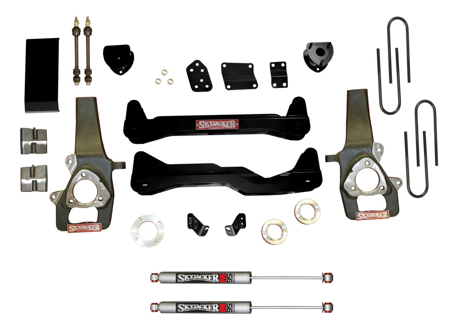 Suspension Lift Kit D660SSK-M Skyjacker w/Shock M95 Performance Shocks 6 in. Lift 4 Shocks