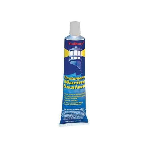 321 Sudbury Elastomeric Marine Sealant, 3-Ounce, Clear