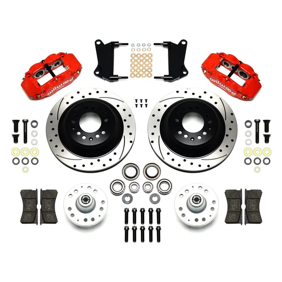 Brake Kit Wilwood 140-12271-DR, Red