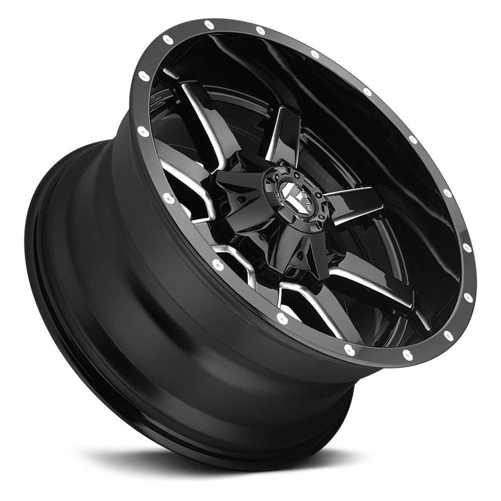 Black FUEL D61020001847 Wheel with Painted (20 x 10. inches /8 x 180 mm, -18 mm Offset)
