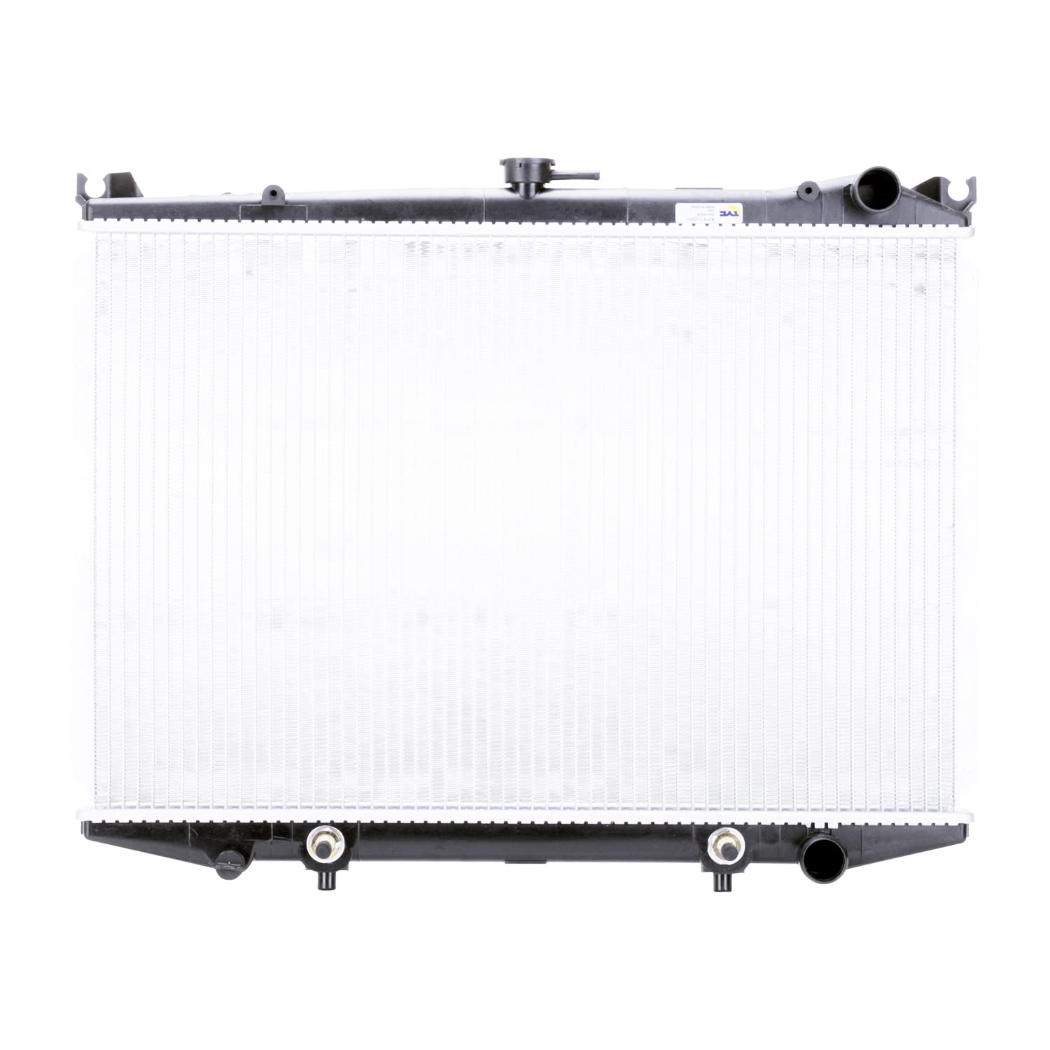 1-Row TYC Compatible with NISSAN Plastic Aluminum Replacement Radiator