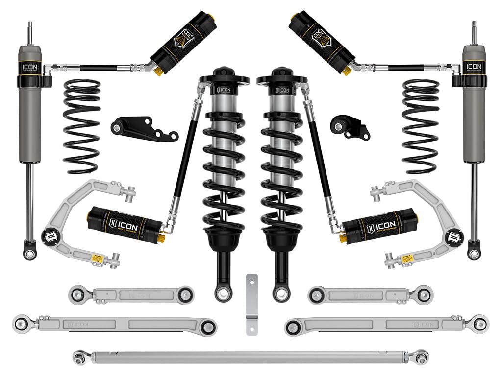 2024 Lexus GX550 ICON, 1.25-3" Lift, Stage 9 Suspension System, CDCV, Billet