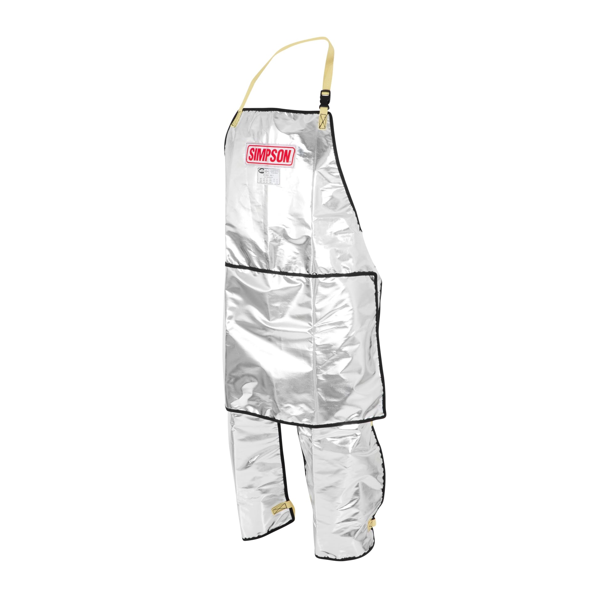SFI 52.1 SIMPSON 39042S Kevlar Split Fueler Apron with Kevlar Straps- Call for Availability