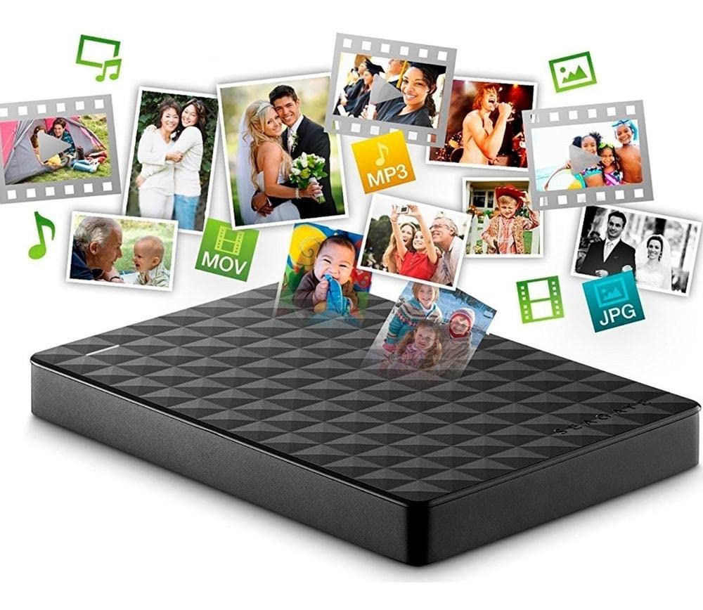 Expansion Seagate Portable 1TB External Hard Drive HDD – USB 3.0 for PC Laptop (STEA1000400)