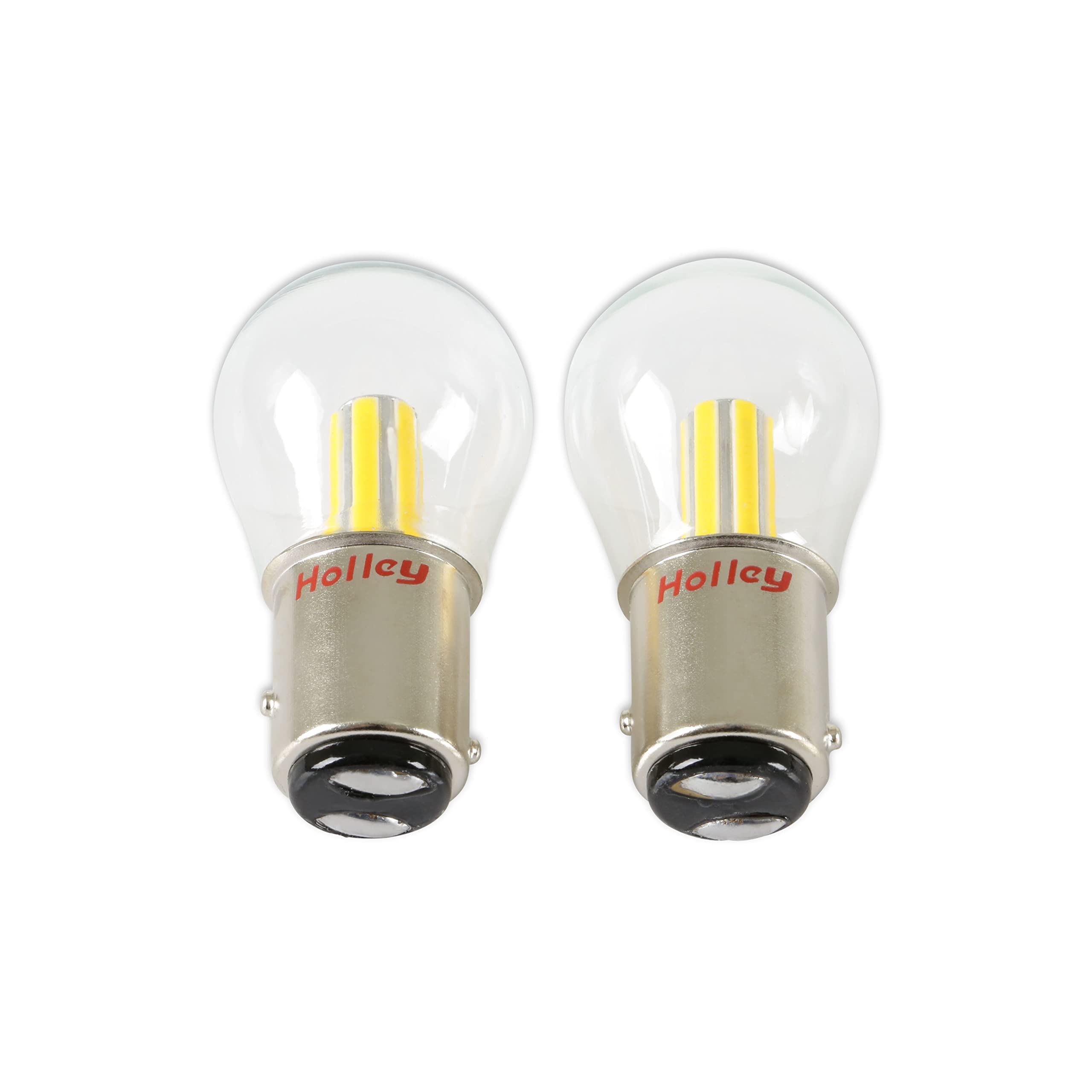 Holley HLED10 RetroBright LED Bulbs - Turn Signal 1157 - Classic White - Pair