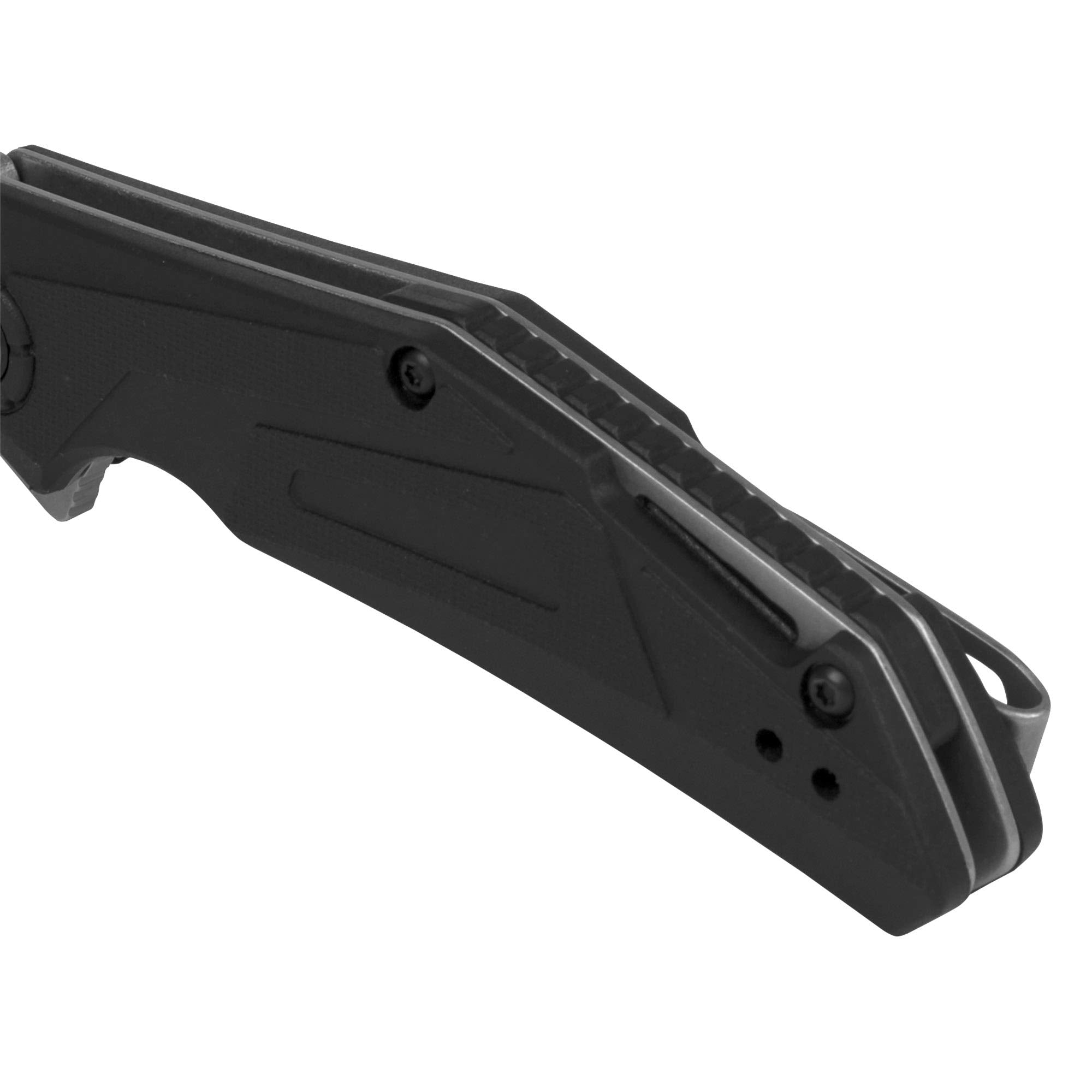 Kershaw Folding Pocket Knife Camshaft, 3-Inch Blade with SpeedSafe Assisted Opening, Liner Lock (1370), Black