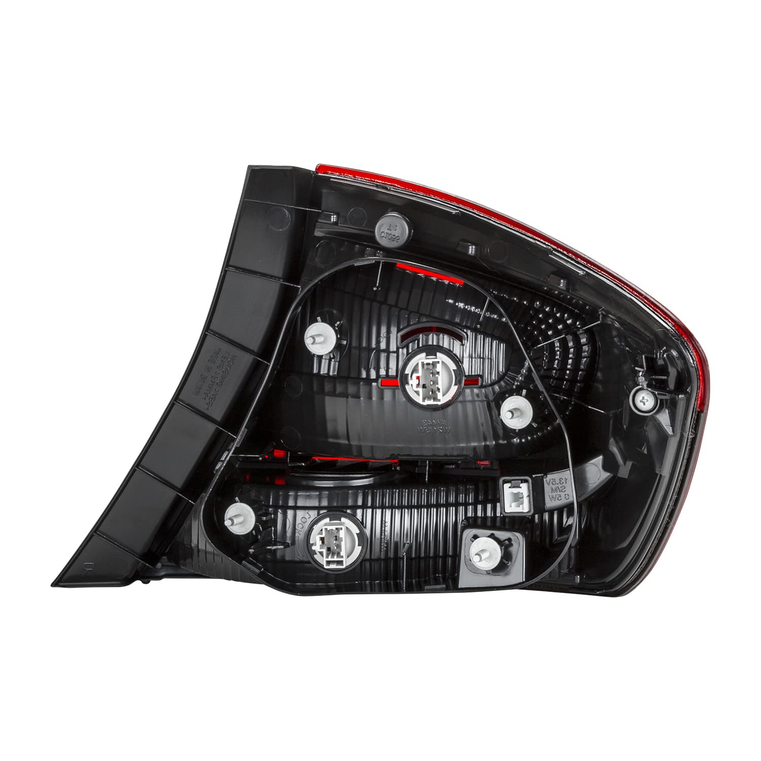 Left TYC Tail Light Assembly Compatible with 2013-2015 Honda Civic