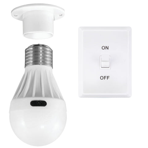 713 Performance Tool Grab and Go Flashlight Bulb, Energy Efficient COB Tech, Hands-Free Operation, Durable ABS Housing, Battery Powered