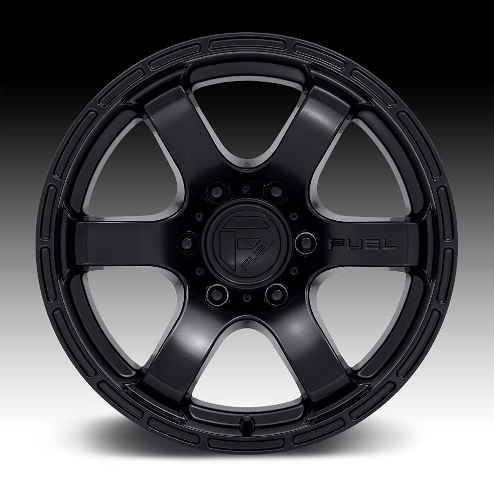 Fuel D766 Satin Black Rush 18x9 6x5.5 1mm (D76618908450E)