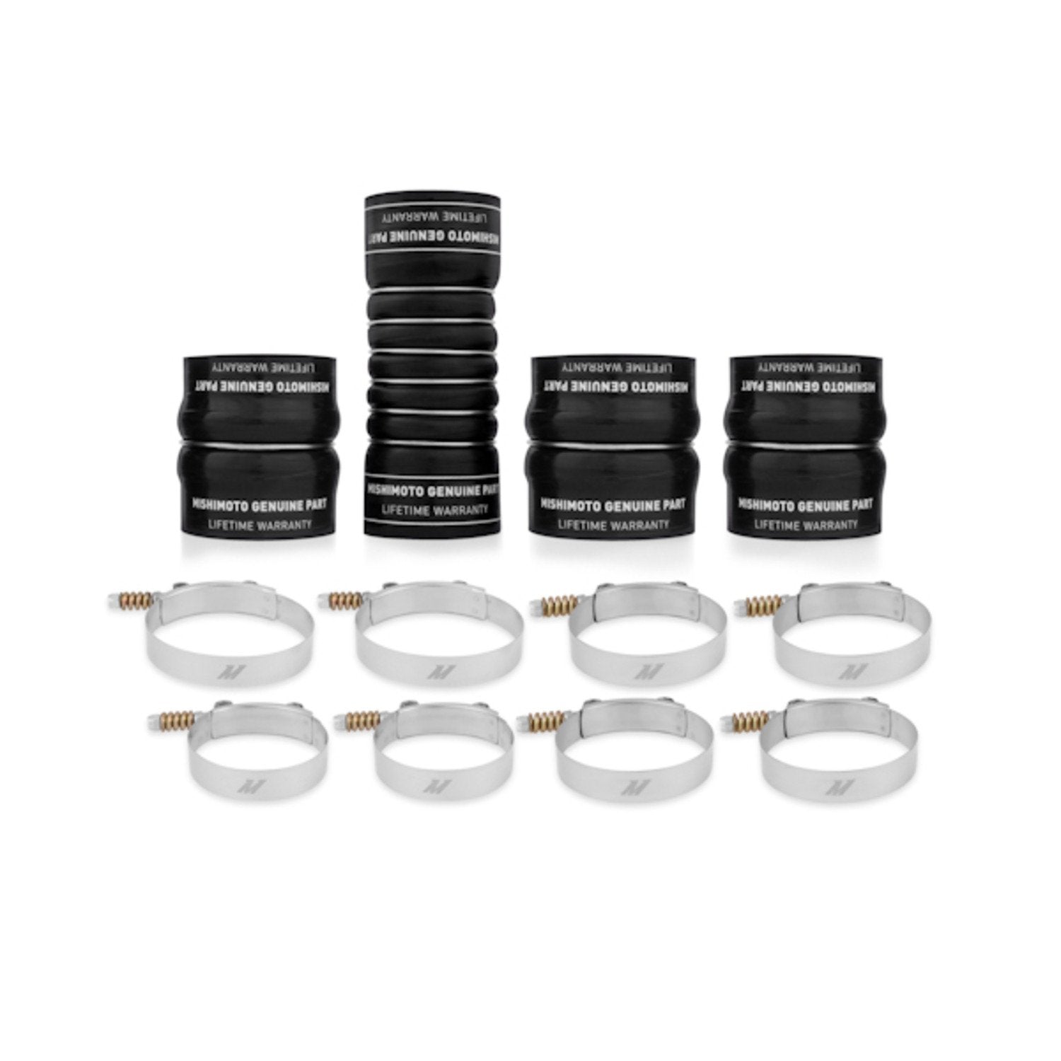 Mishimoto Factory-Fit Boot Kit MMBK-RAM-07BK Fits Dodge Ram Cummins 6.7L 2007.5-2009 Black