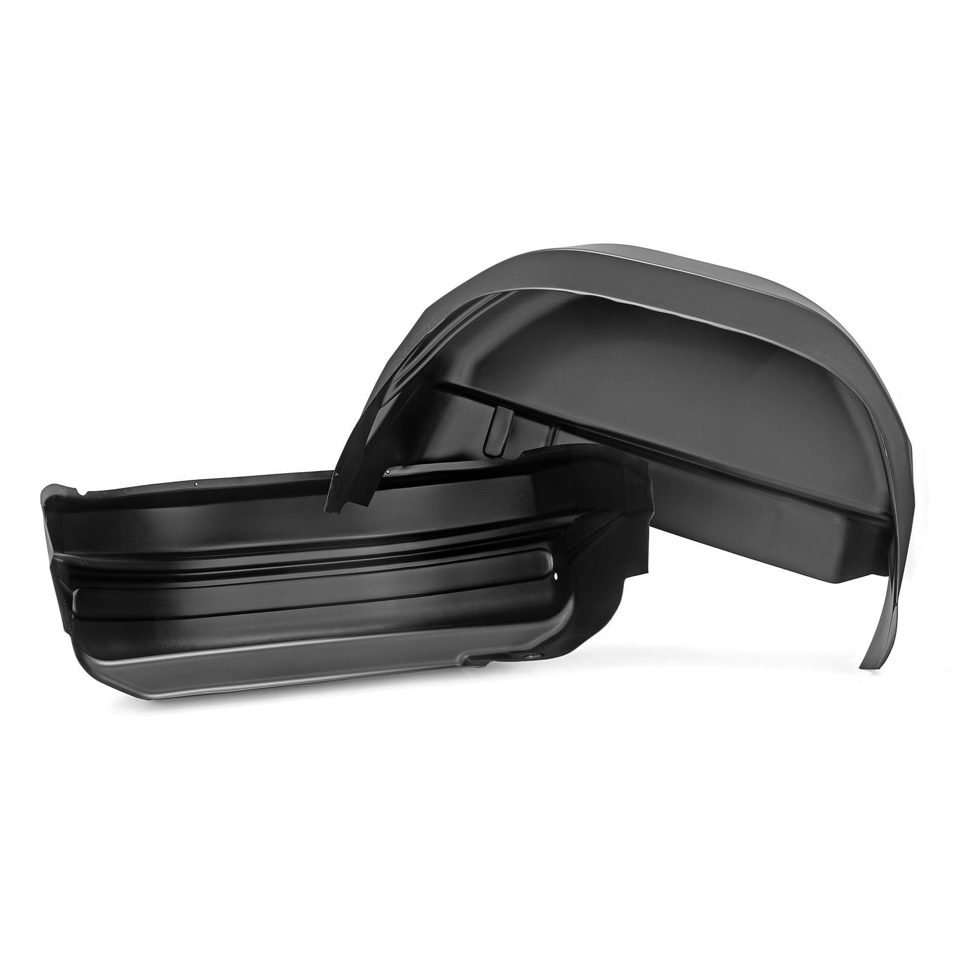 Rear Wheel Well Liners Rough Country for Chevy Silverado/GMC Sierra 1500 2WD/4WD (1999-2006 & Classic) - Heavy-Duty Rear Fender Liners for Mud & Debris Protection, Made in USA