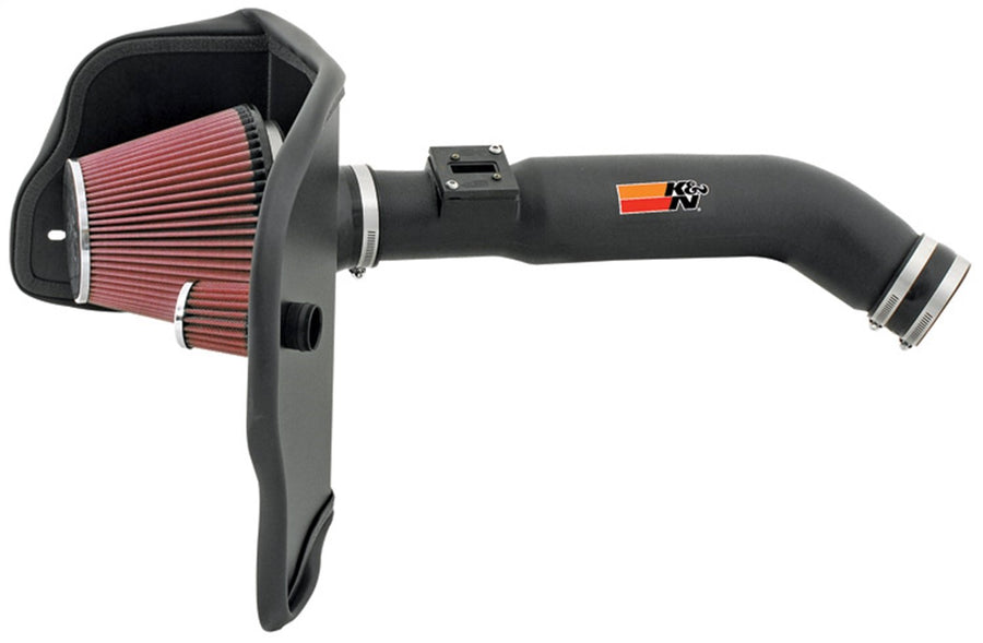 Cold Air Intake System K&N: High-Flow Air Filter, Increase Performance & Towing: Compatible with 2007-2012 Chevrolet/GMC: Colorado, Canyon, 63-3064-1