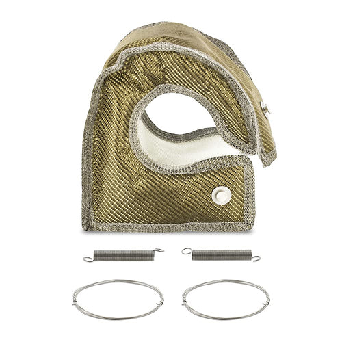 Mishimoto Titanium Turbo Blanket MMTB-RAM-96, Compatible With Dodge Ram 5.9L Cummins 1996-2002