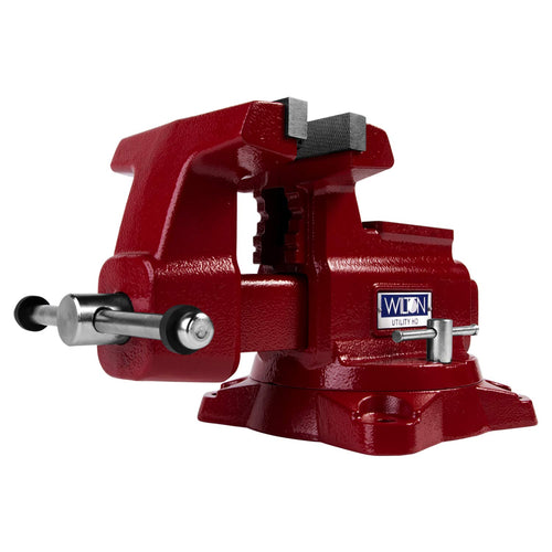 Utility HD Wilton Bench Vise, 6-1/2" Jaw Width, 6-1/4" Jaw Opening, 4-1/4" Throat (Model 656UHD)