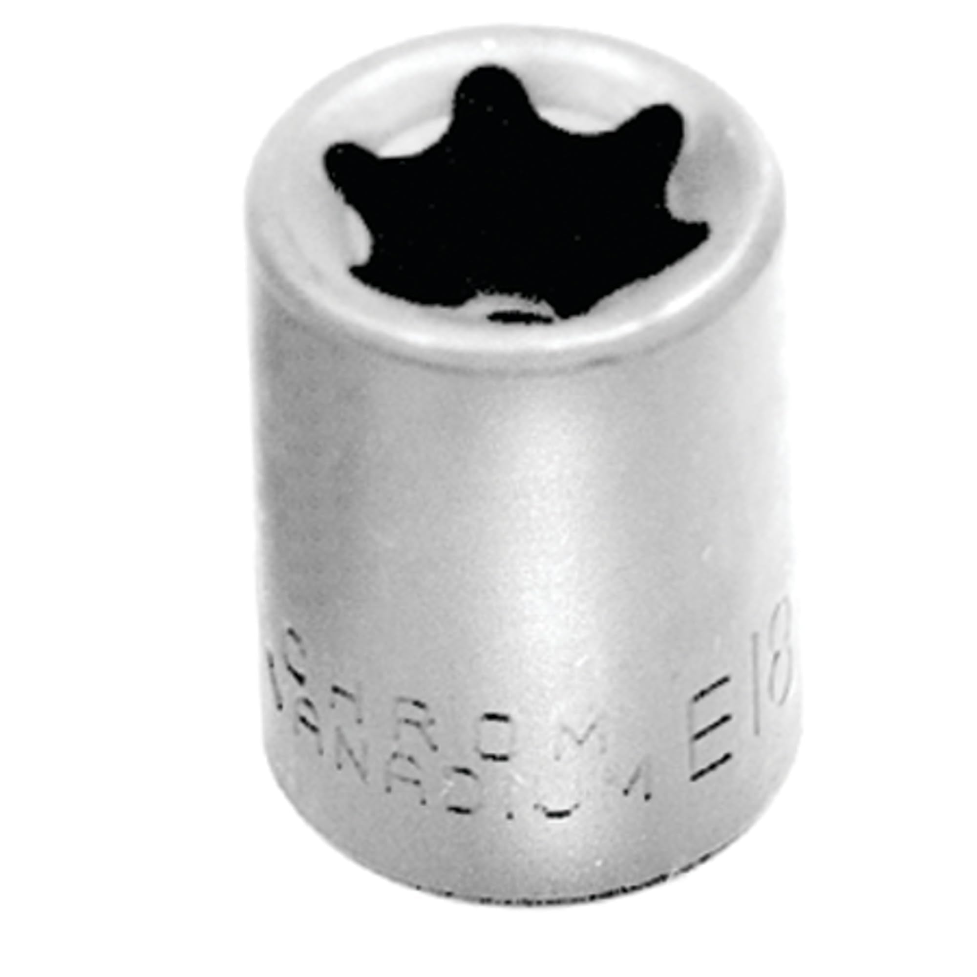 W81014 Performance Tool 3/8-Inch Drive E-14 External Torx Socket, Heat Treated Alloy Steel with Polish Chrome Plated Finish