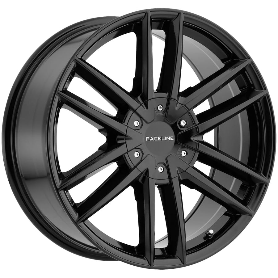 Raceline 158B IMPULSE Gloss Black Wheel (18 x 8. inches /6 x 132 mm, 35 mm Offset)