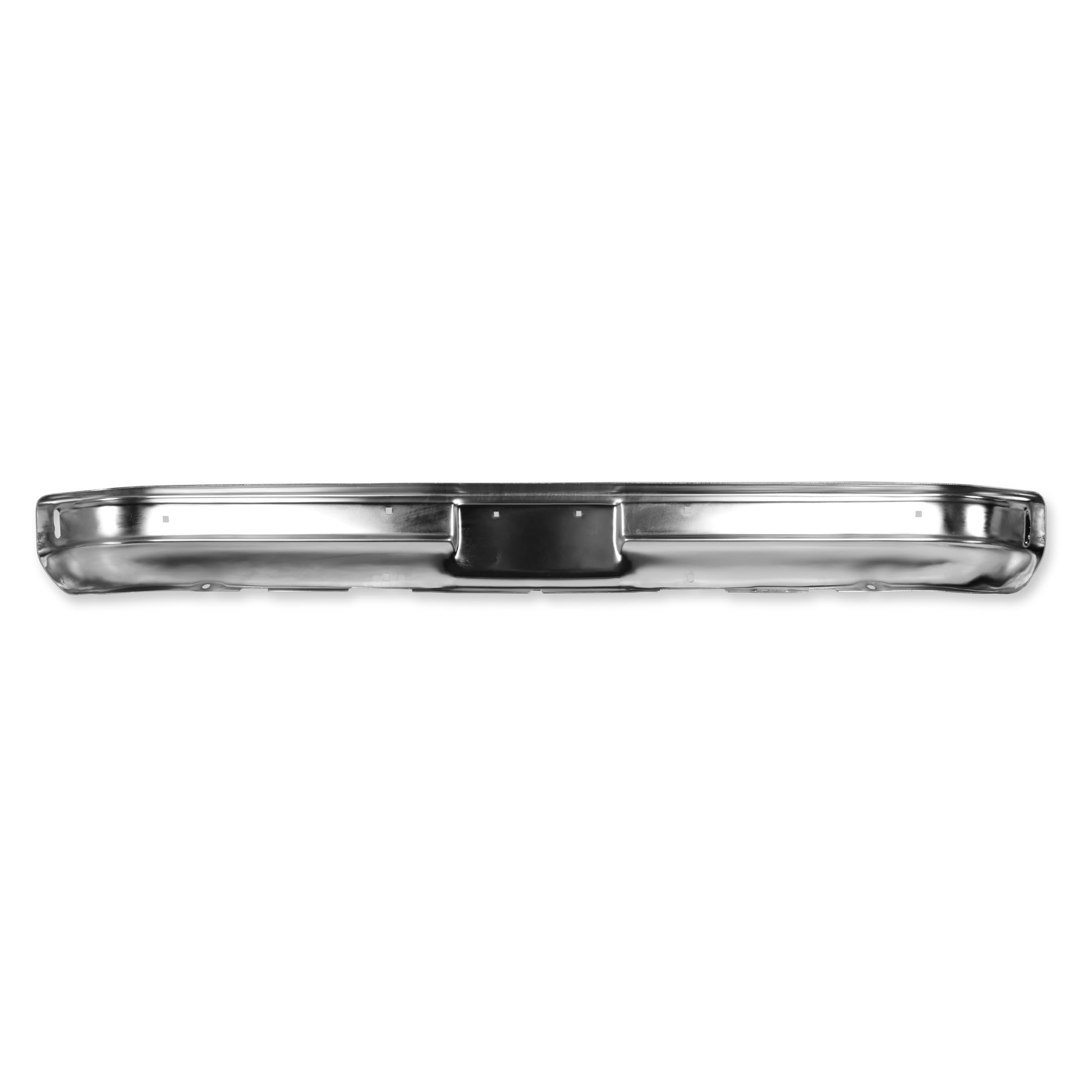 04-119 Brothers Trucks Premium Front Bumper w/o Impact Strip Holes Chrome