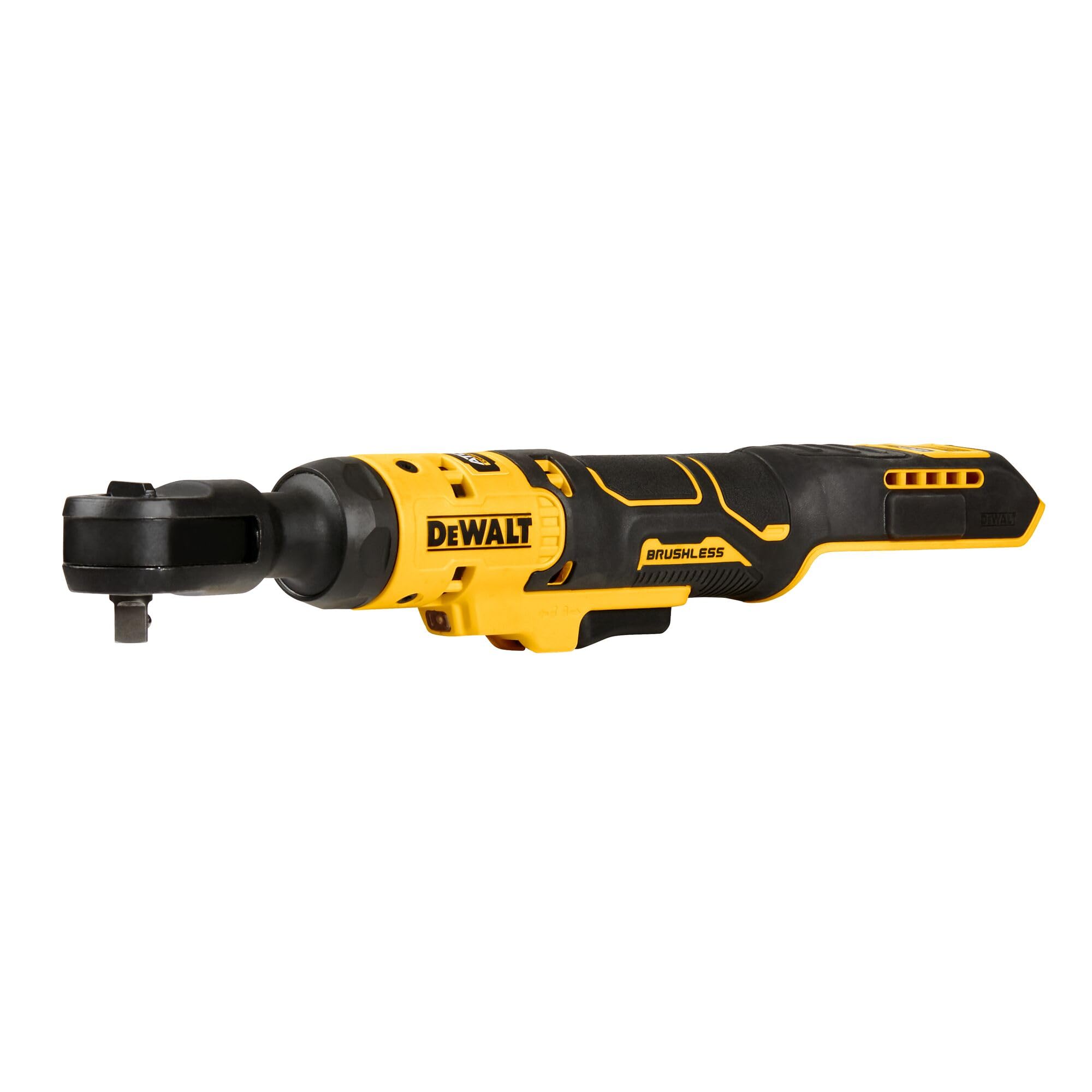 20V MAX* DEWALT ATOMIC Cordless Ratchet, Brushless, 3/8 in., Tool Only (DCF513B)
