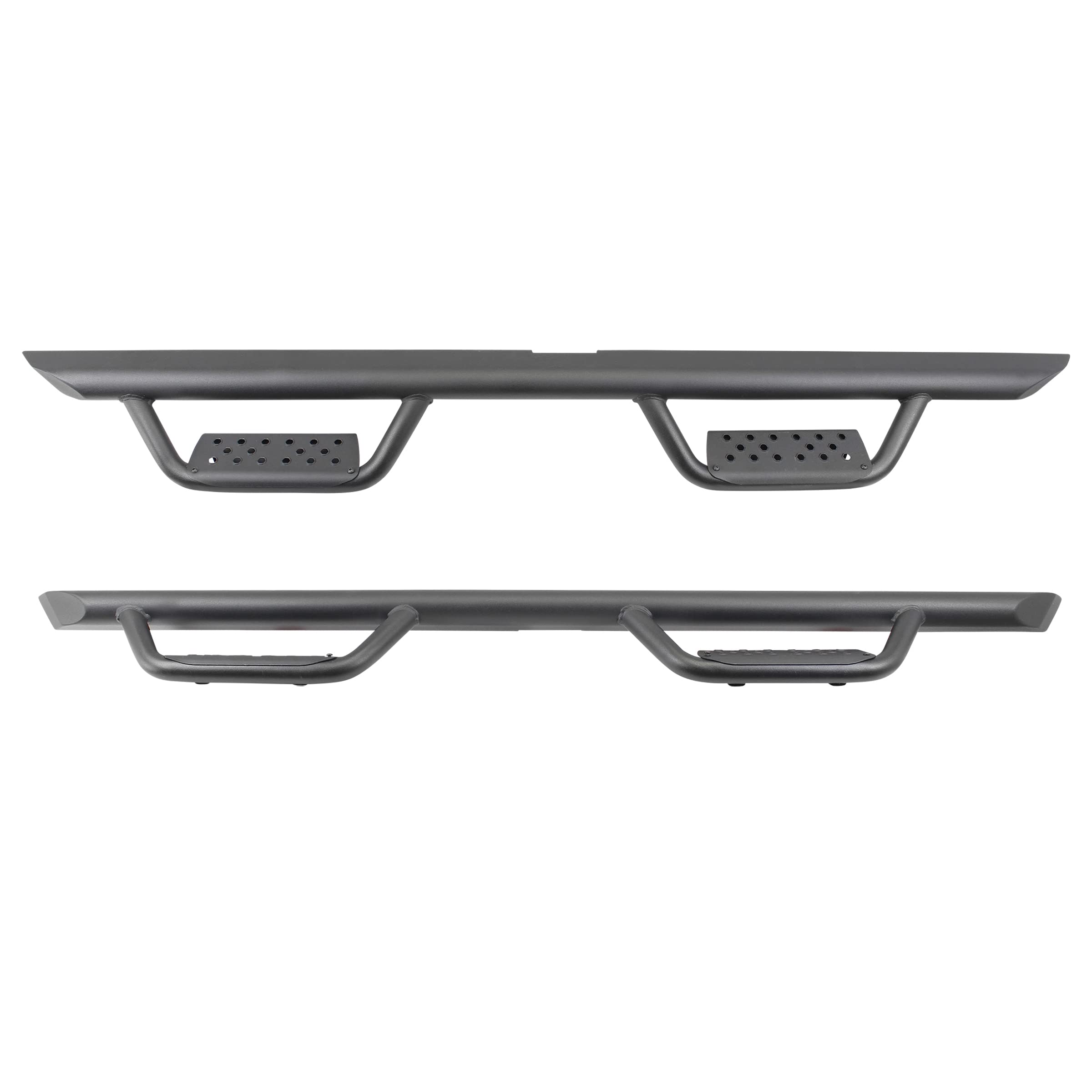 Dominator Xtreme D2 Sidestep & Brackets Go Rhino | Mild Steel, Textured Black | D224029T | Fits 2021-2024 Ford Bronco Sport 4-Door (Excludes Bronco)