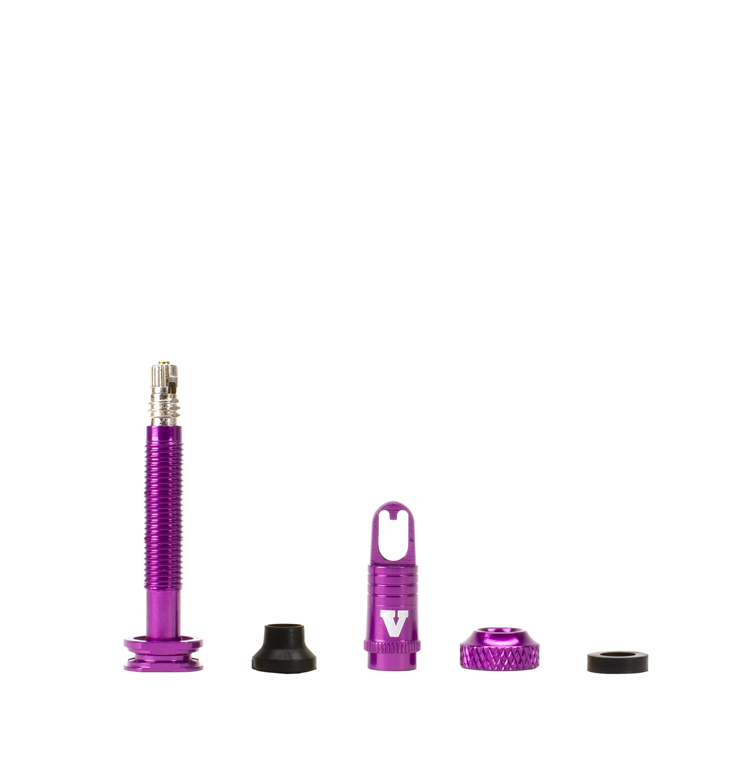 Purple TLC 50mm Tubeless Valve Stem