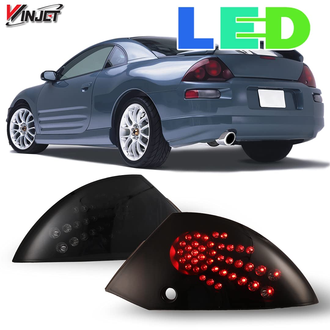 Winjet LED Tail Lights for [2000 2001 2002 2003 2004 2005 Mitsubishi Eclipse 3G] Street Series