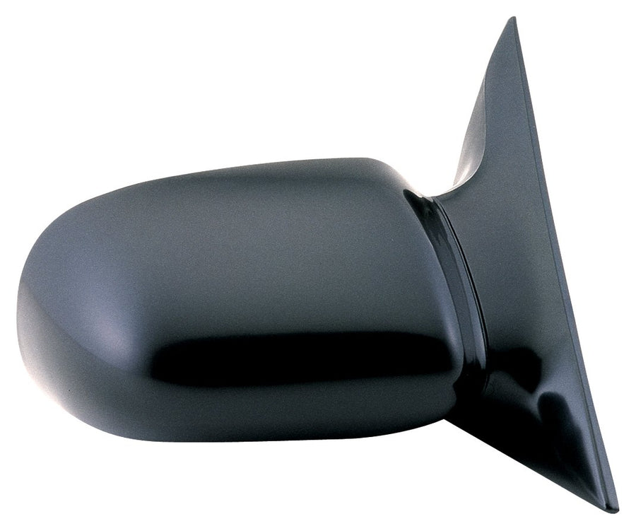 Fit System Mirror Passenger Side for Pontiac Grand Am, SE, Buick Skylark, Olds. Achieva, Black, Non-Foldaway, Manual